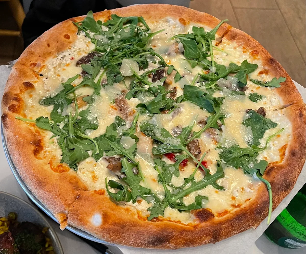 Pizza Bianca Truffle Fresh Herbs