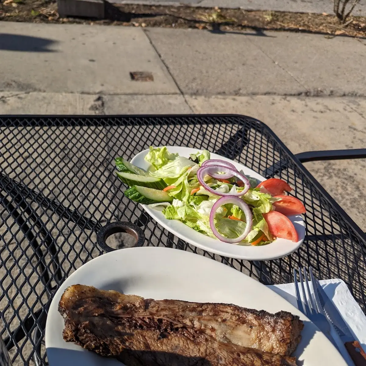 Brisket and House Salad