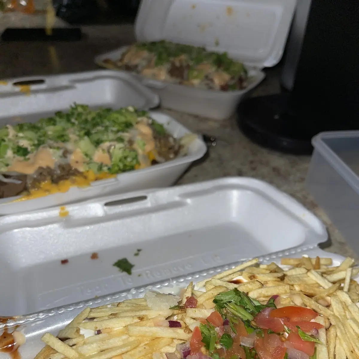 Baked Potato Papa Asada Pollo Chicken