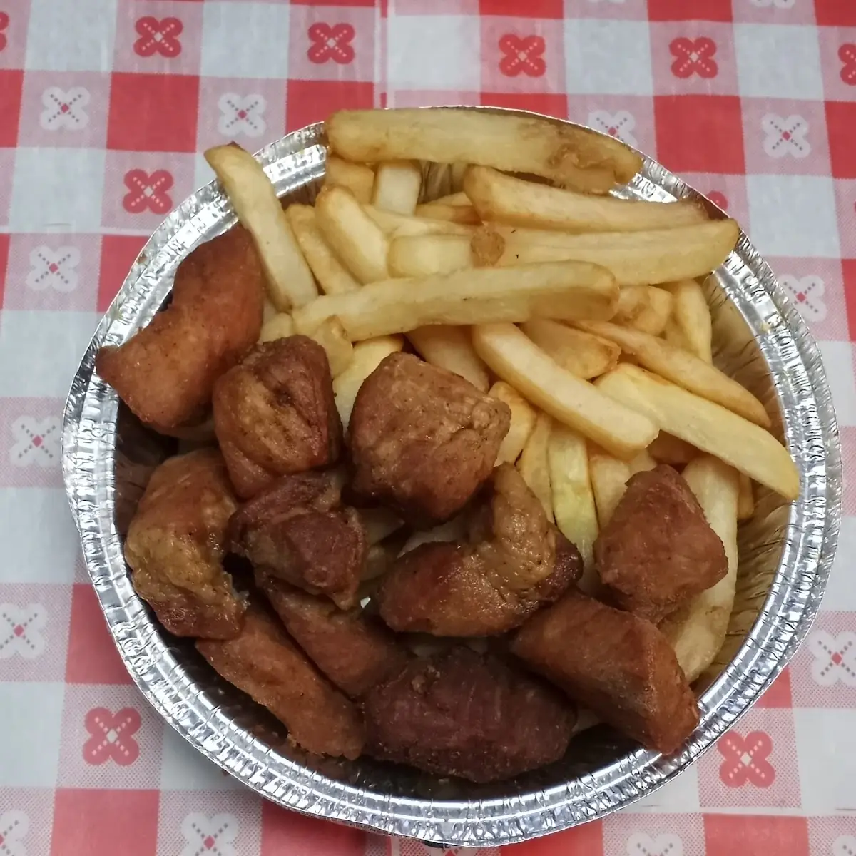 Carne Frita Con Papas