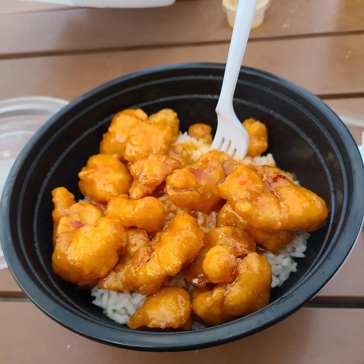 Orange Chicken and Rice
