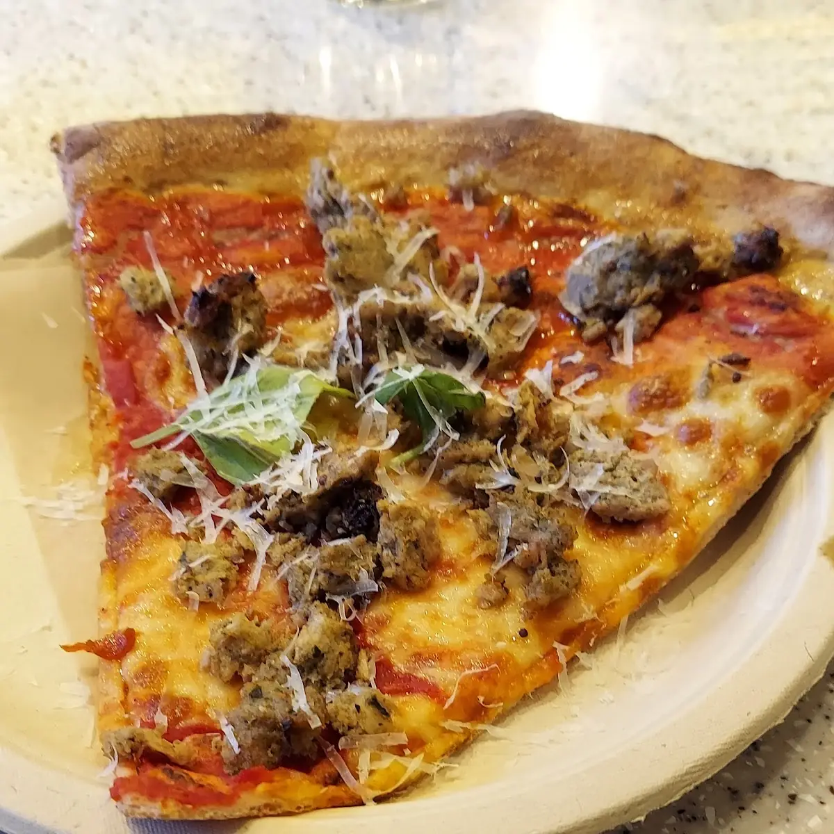 Chicken Sausage Pizza