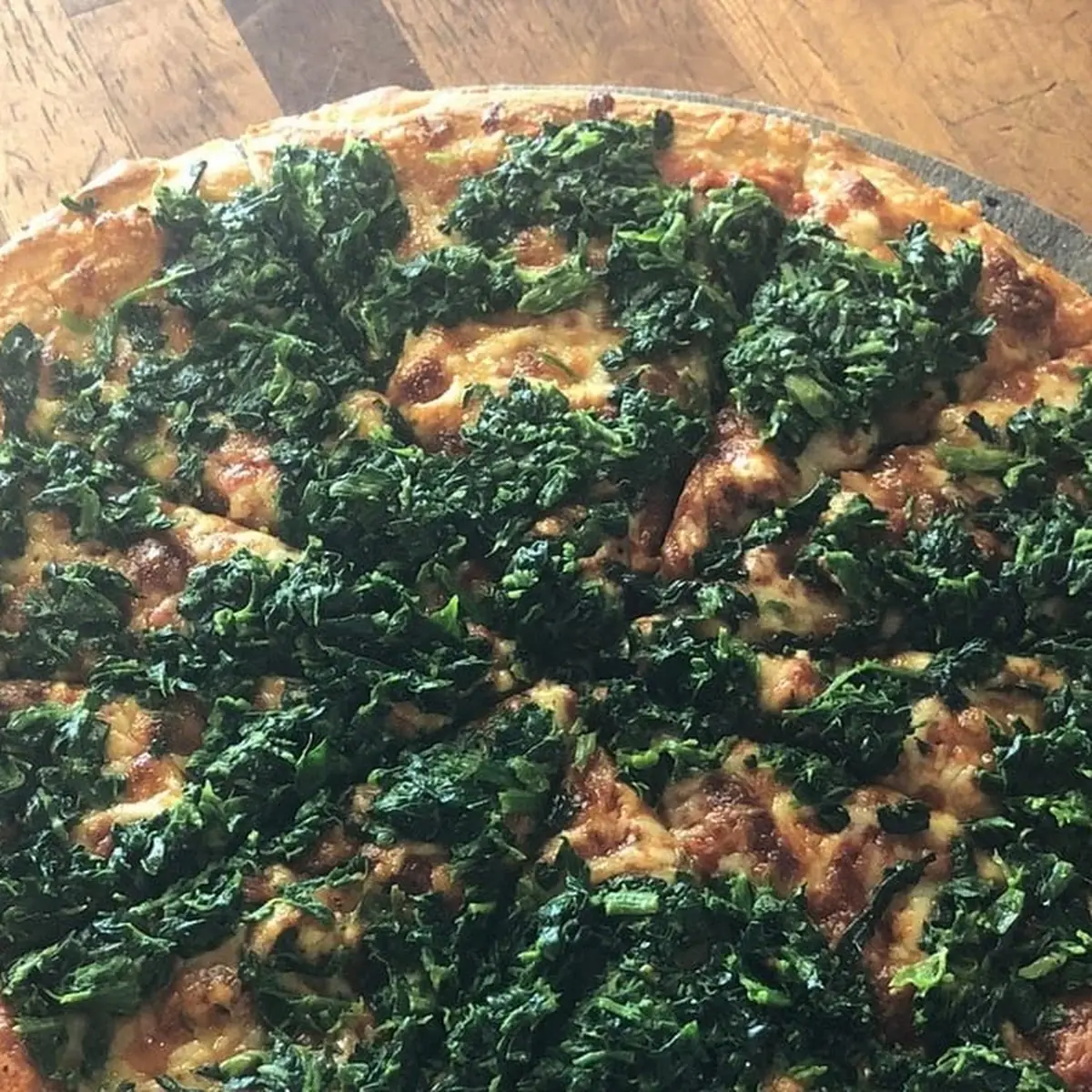 Spinach Pizza