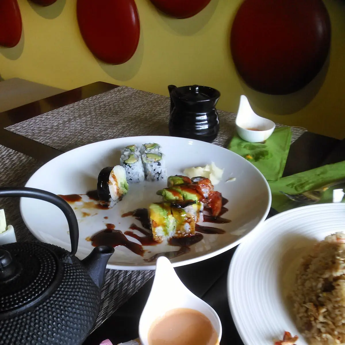 Sushi and Sashimi Combo Fried Rice