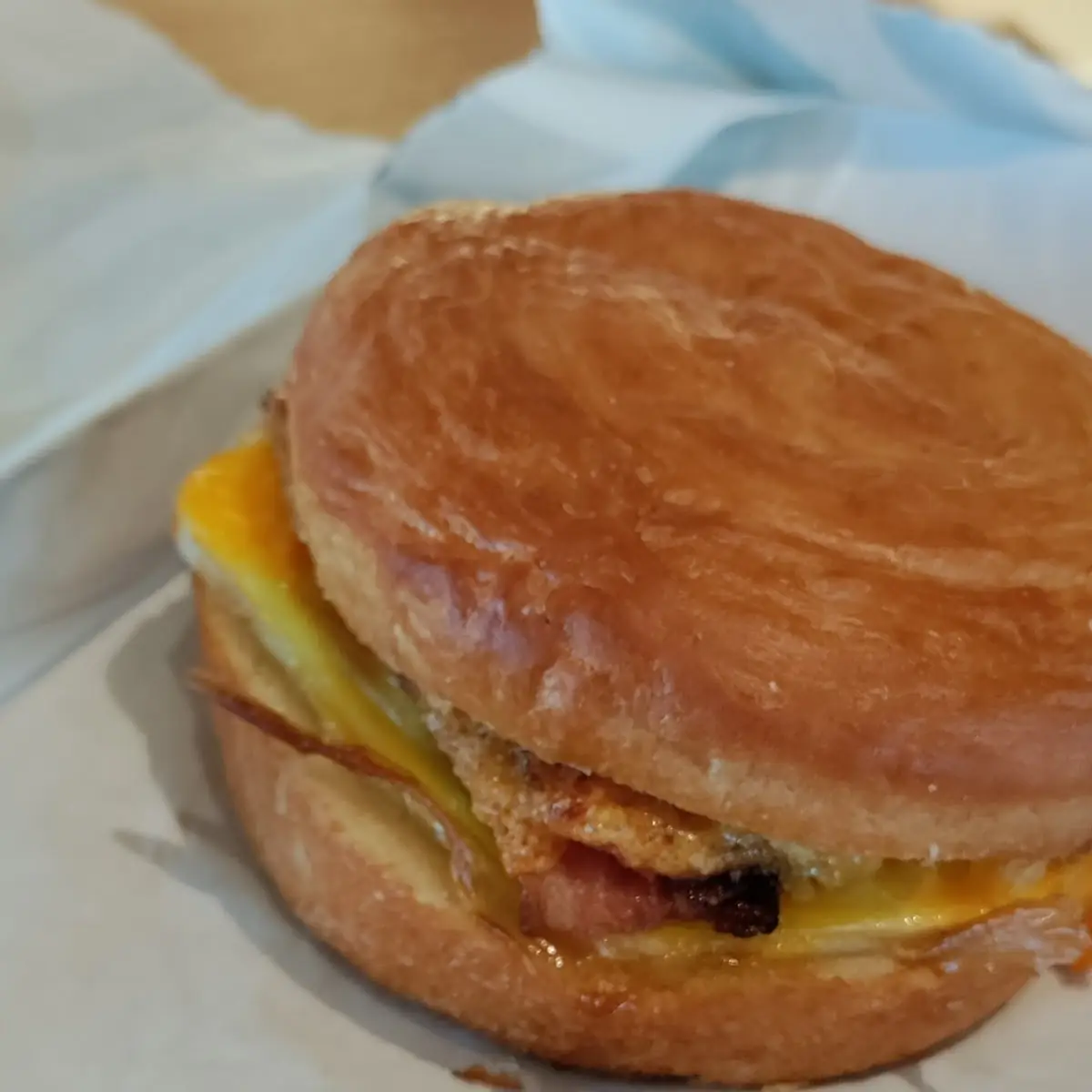 Double Smoked Bacon Egg and Cheese