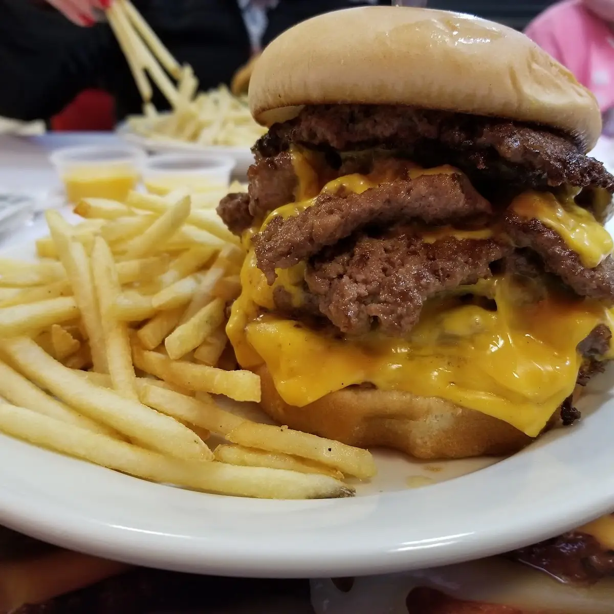 Burger w Fries