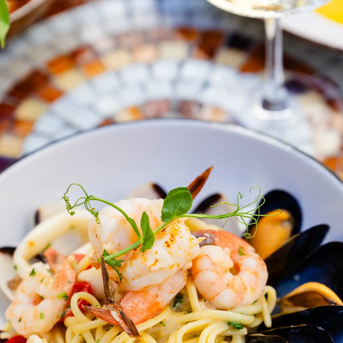 Seafood Linguine