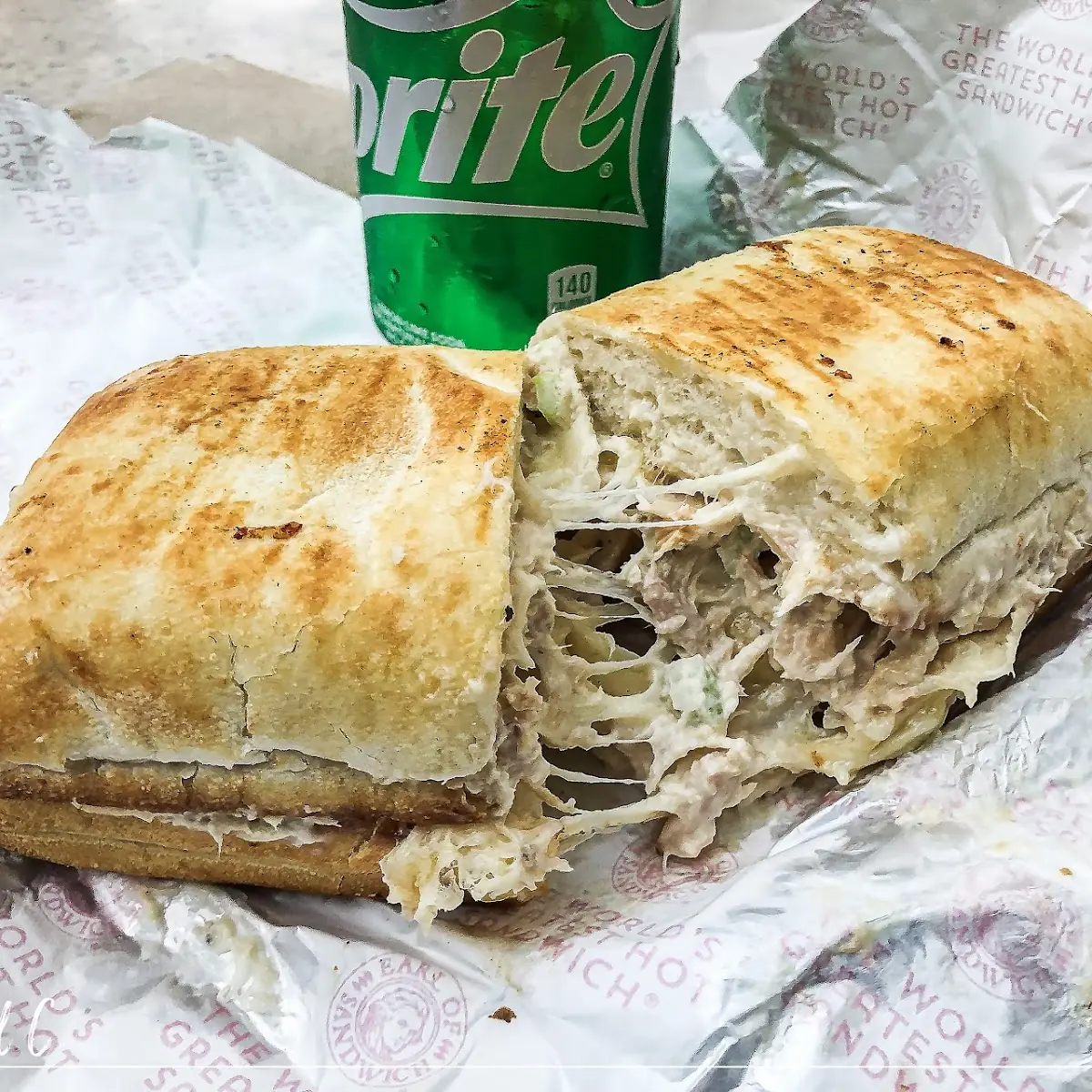 Tuna Melt Sandwich