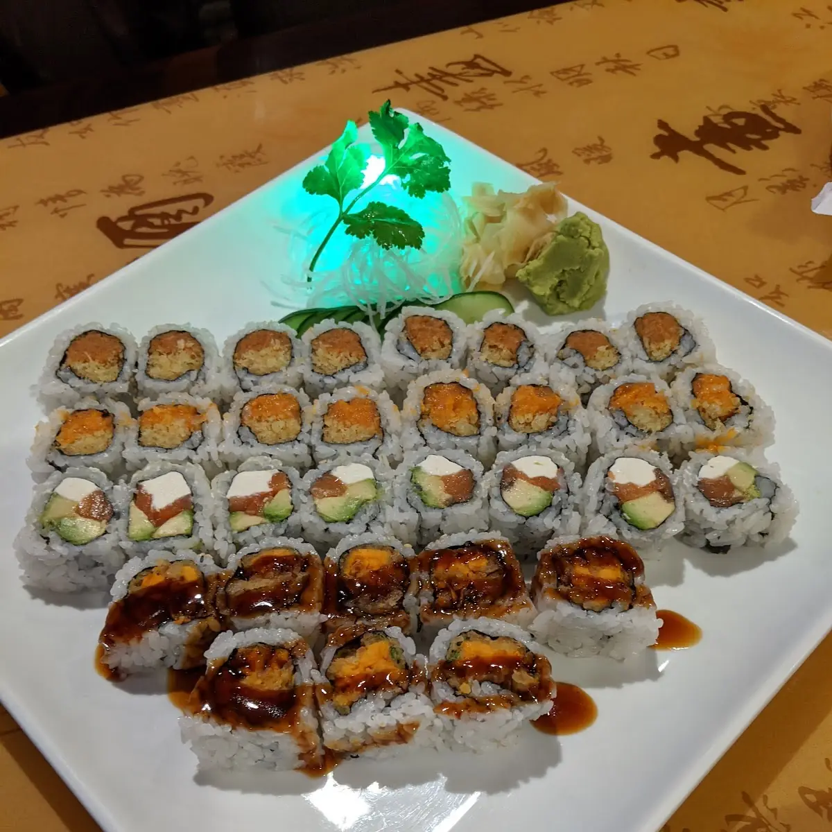 Assorted Sushi Rolls