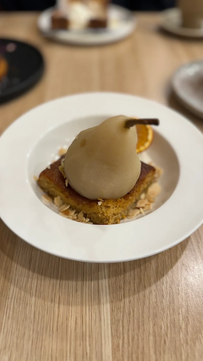 Poached Pear, Third Space Cafetorium