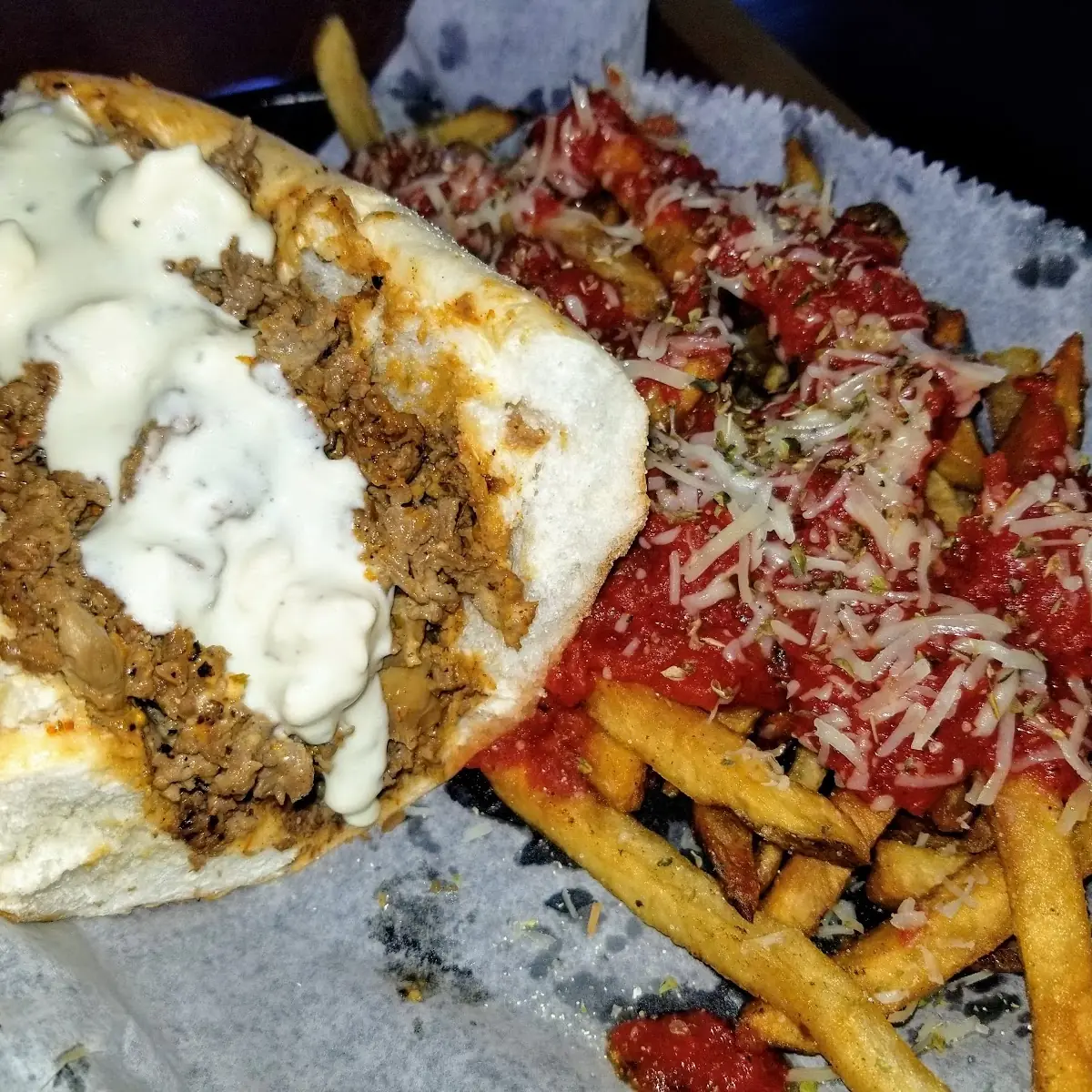 Cheesesteak Pizza