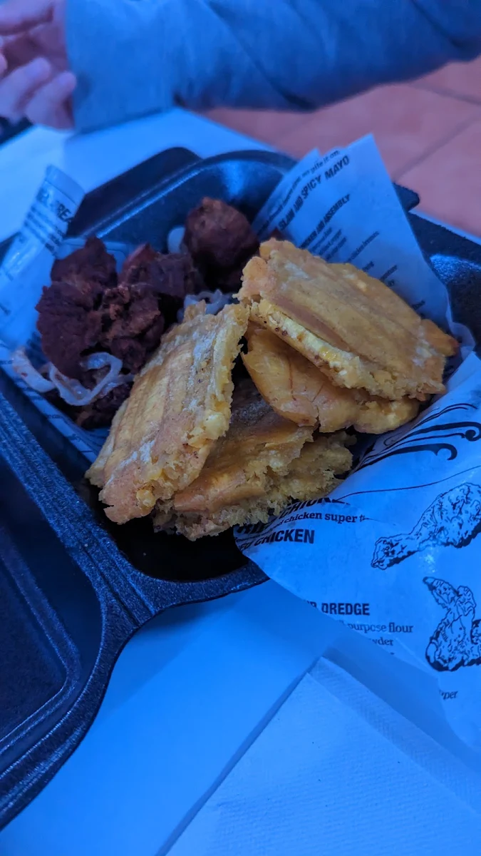 Fried Pork with Tostones