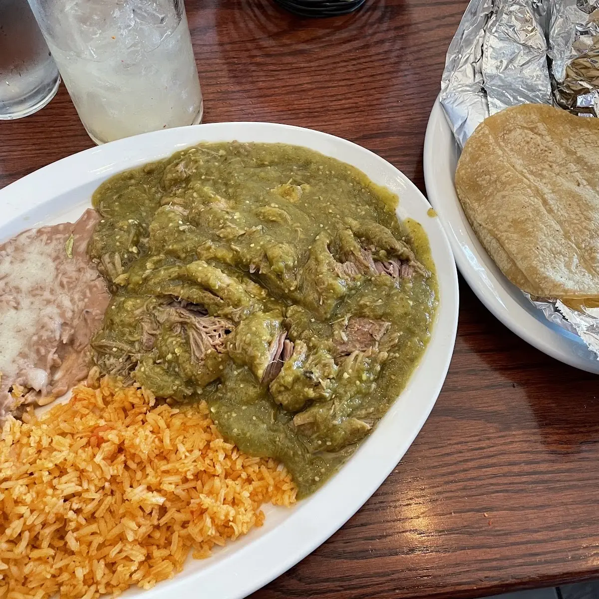Lunch Chile Verde