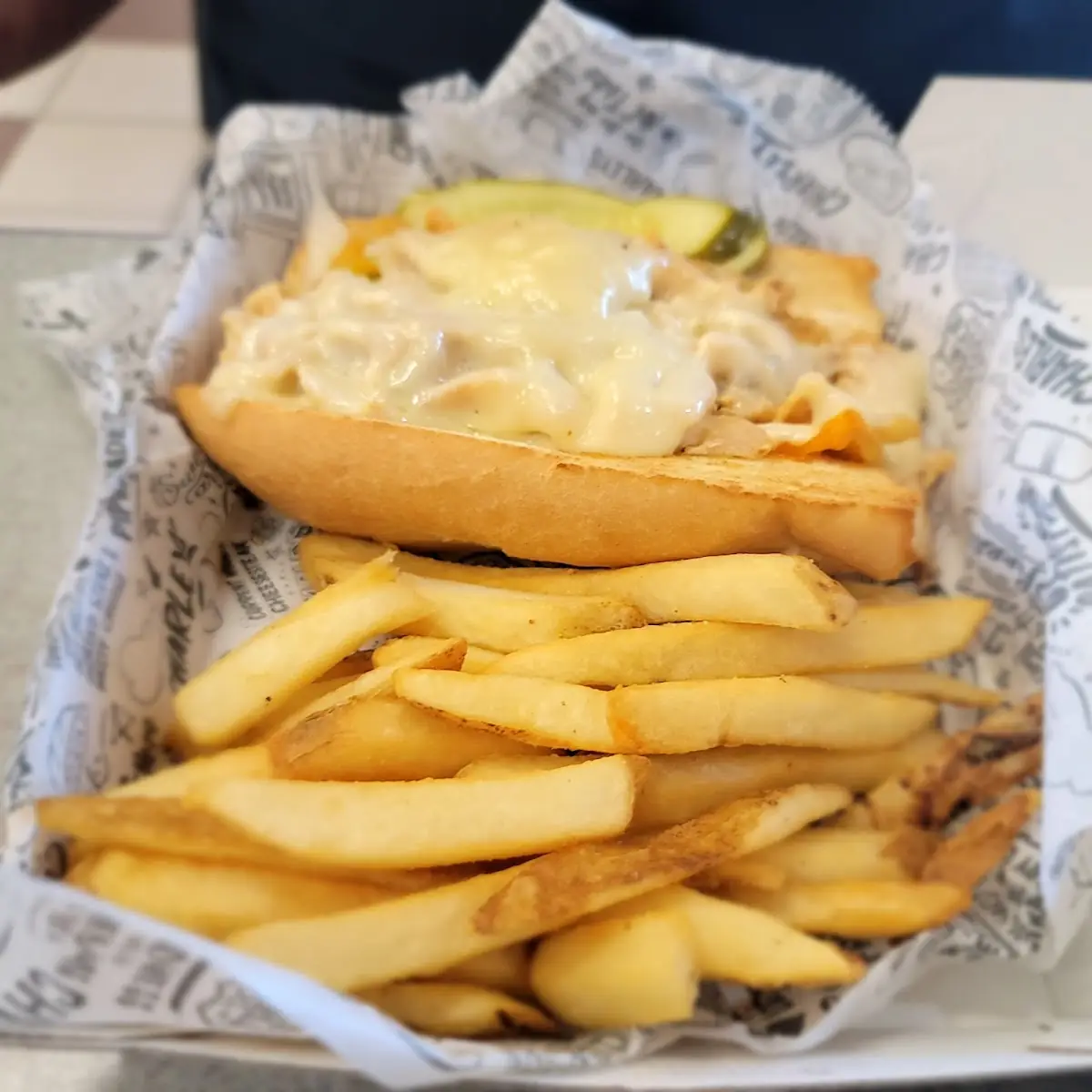 Buffalo Chicken Cheesesteak
