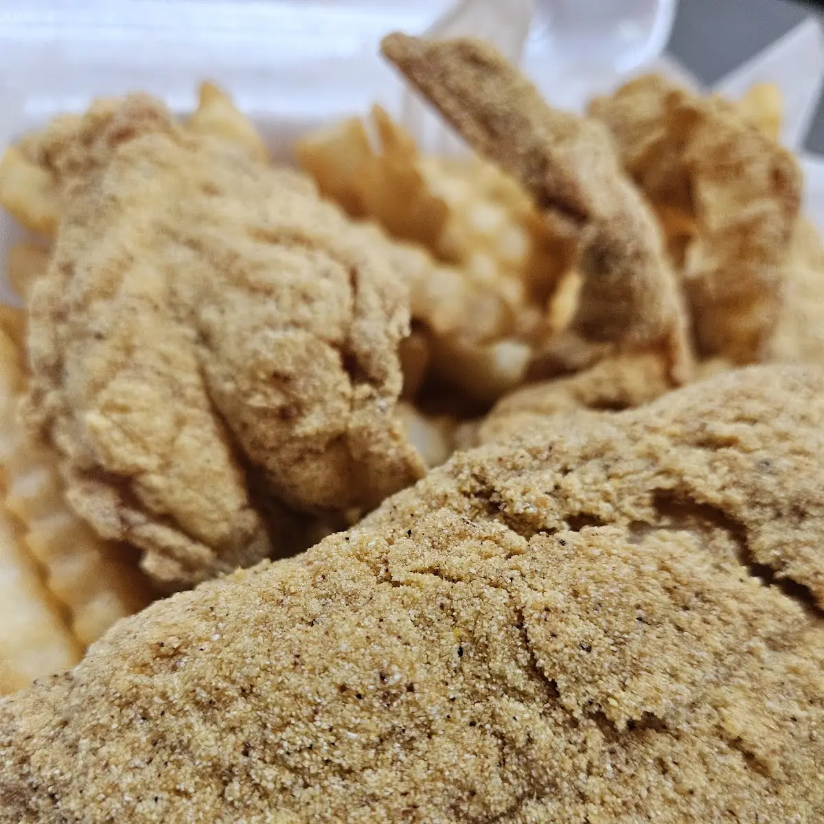Fried Catfish Nuggets