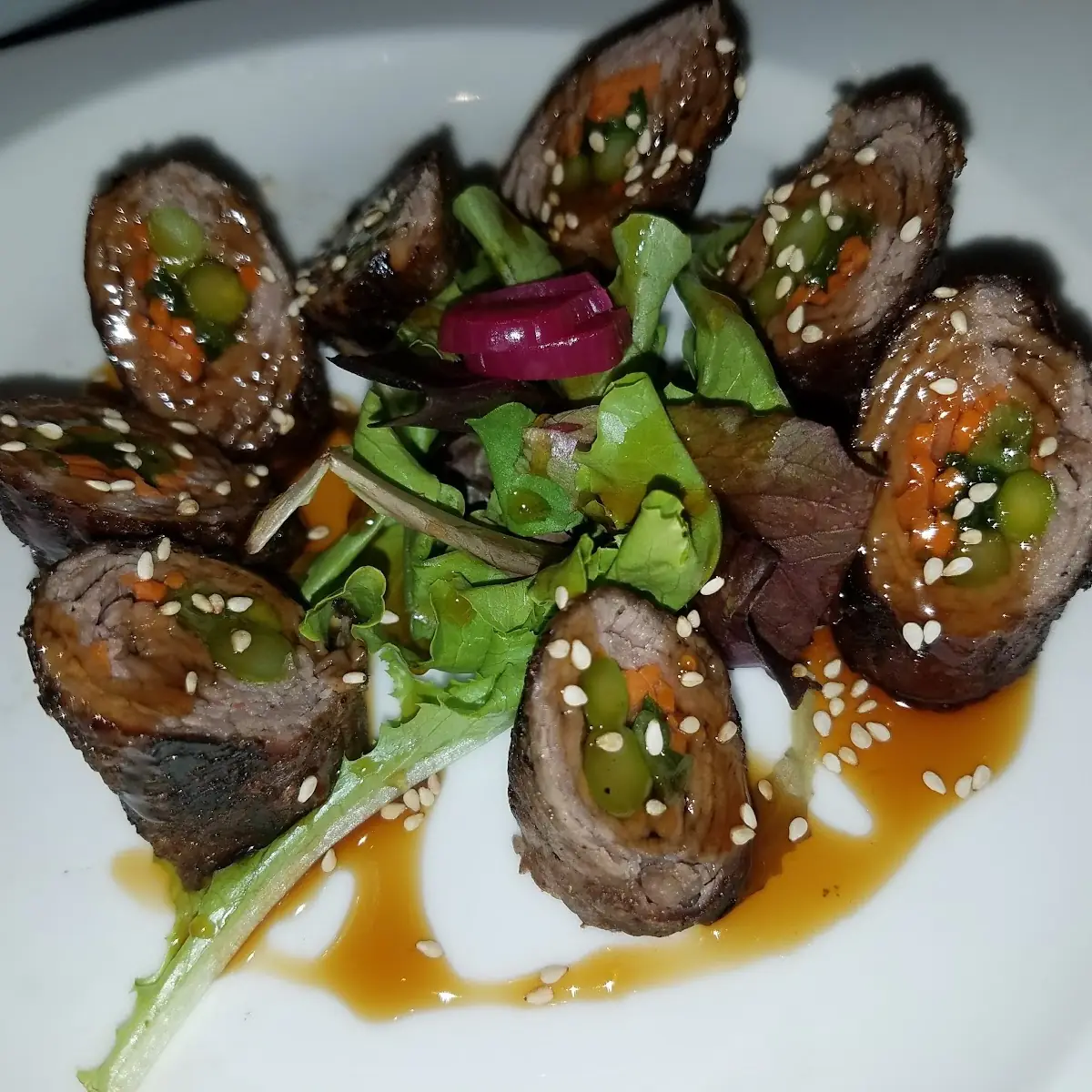Beef Negi Maki