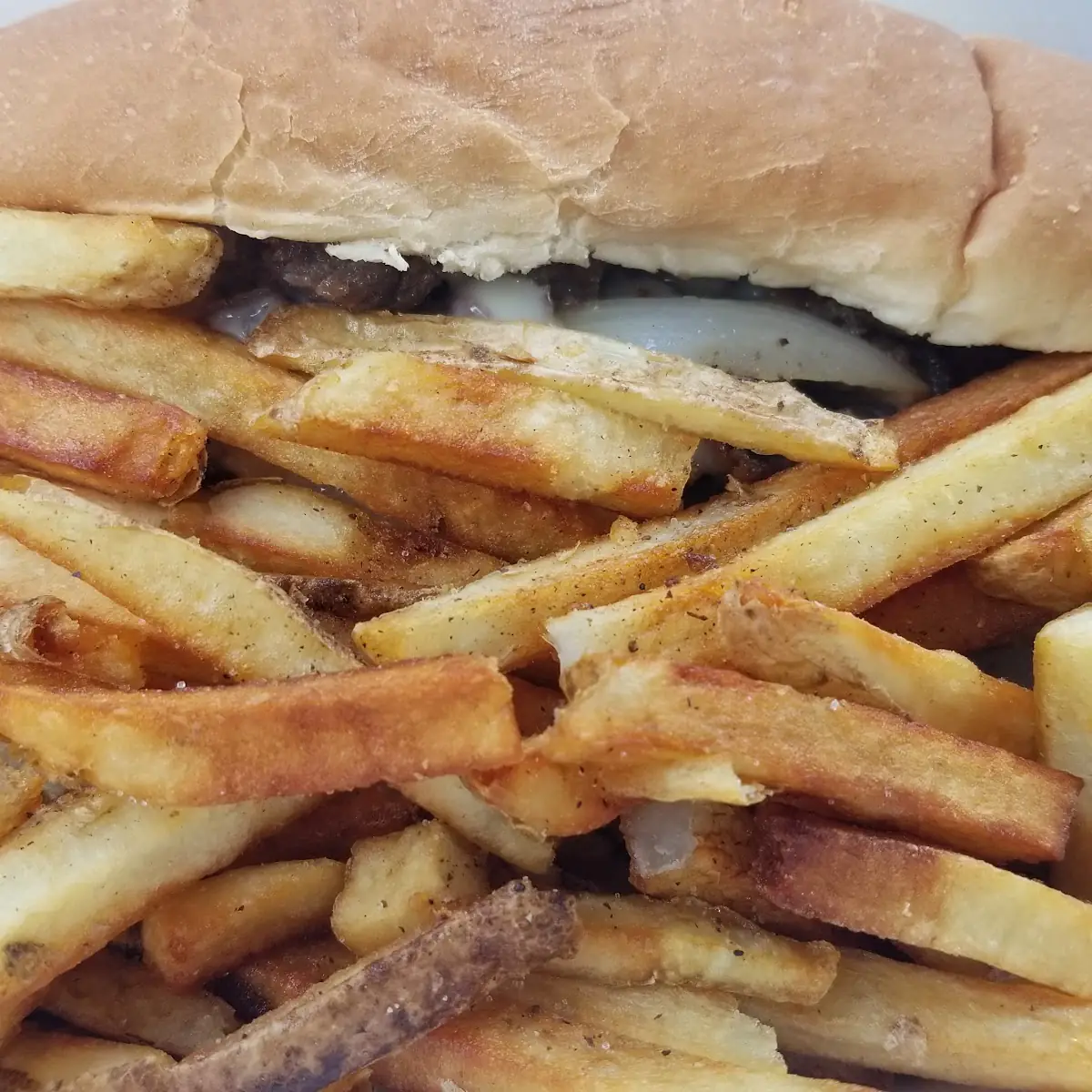 Philly Cheese Steak with Fries