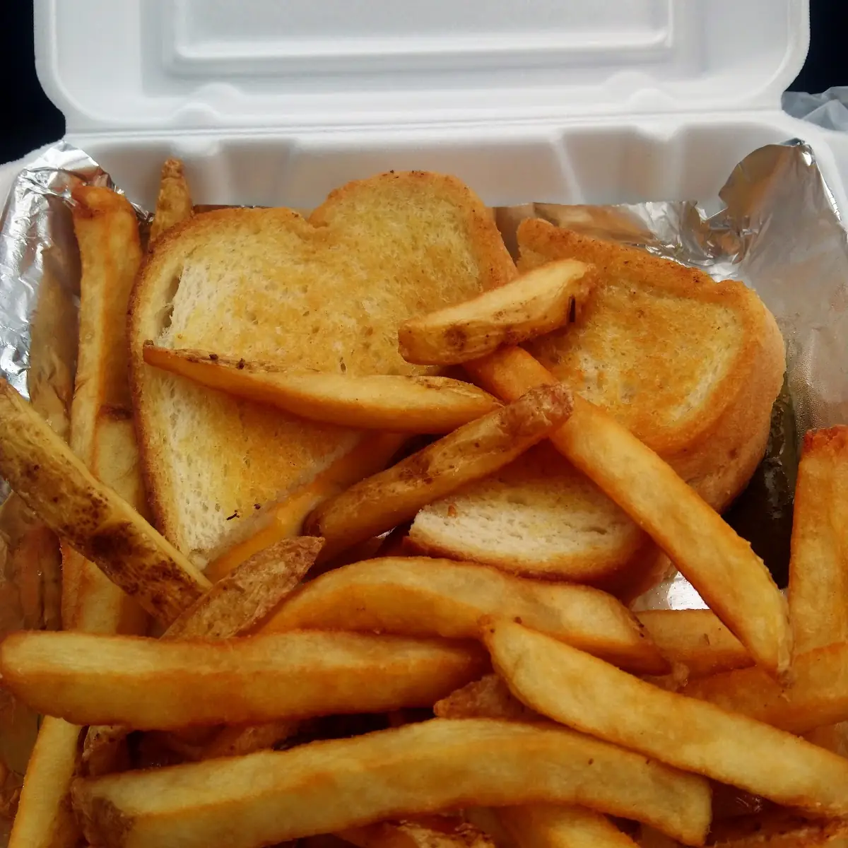 Grilled Cheese and Fries