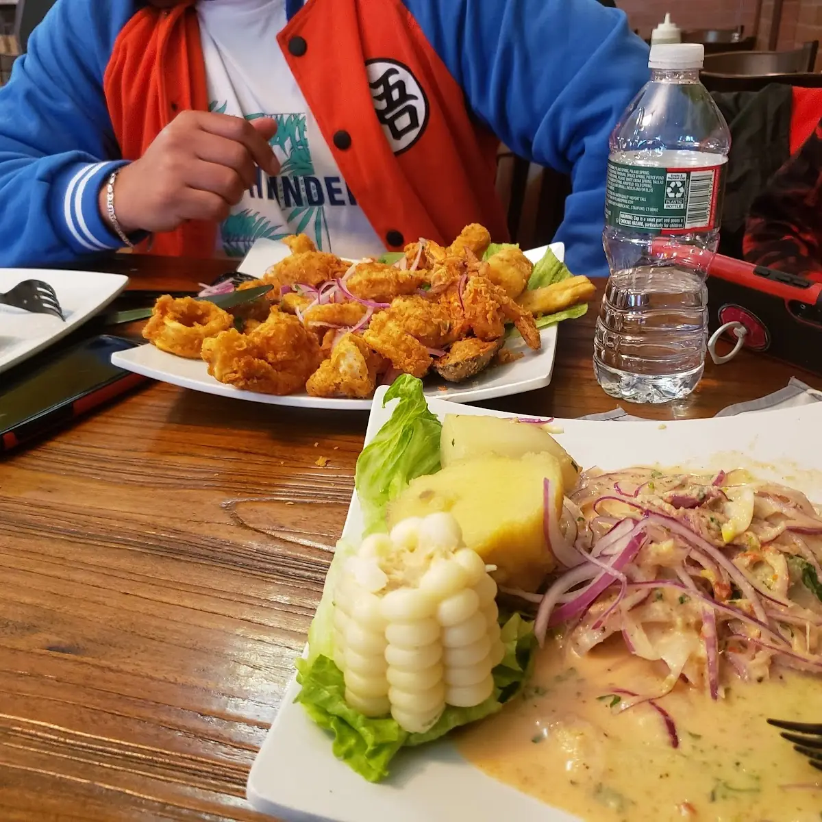 Jaea and Fish Ceviche