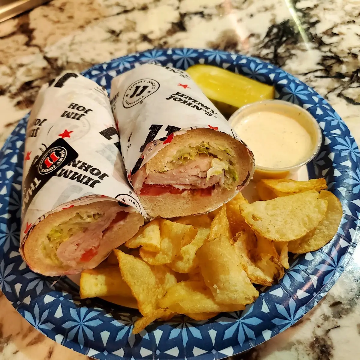 Turkey and Cheese Sandwich