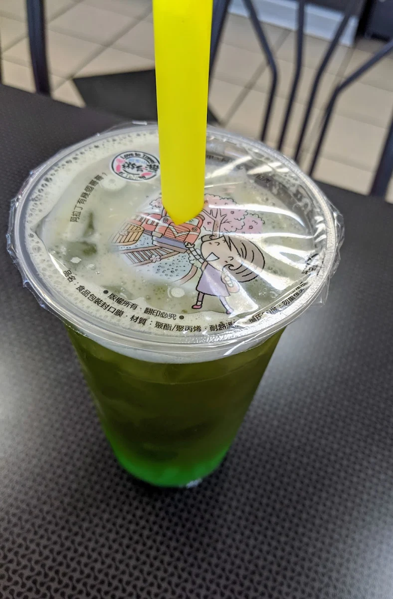 Green Apple Bubble Tea