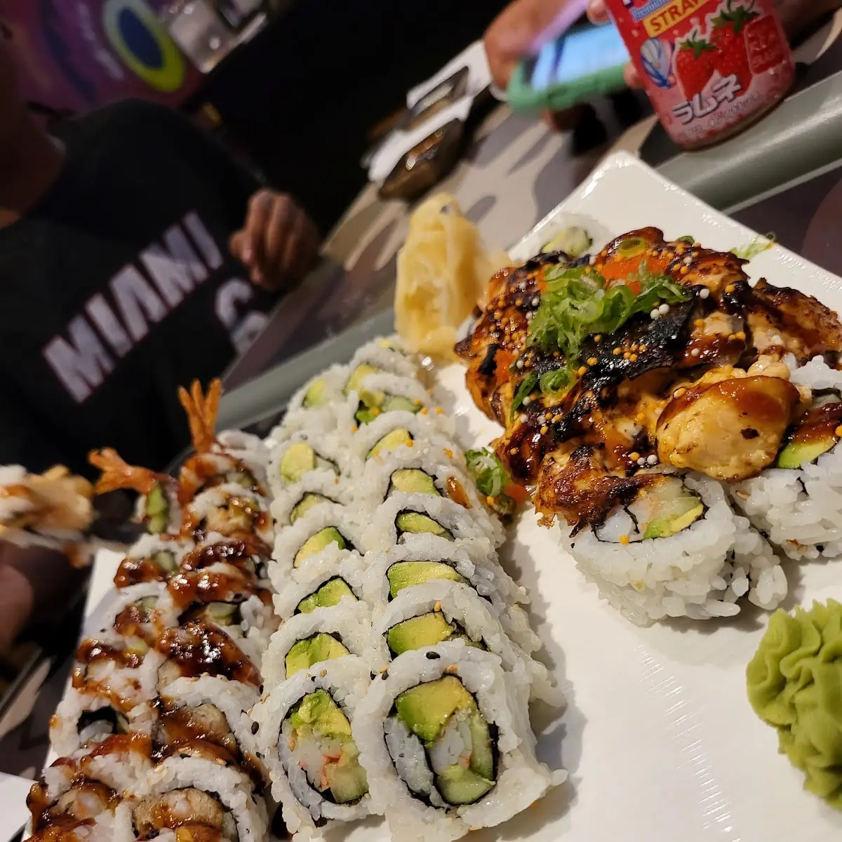 Volcano Roll Shrimp Tempura Roll California Roll