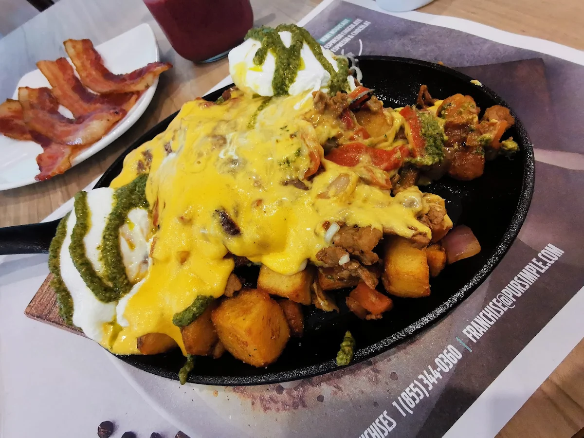 Pesto Philly Steak Skillet