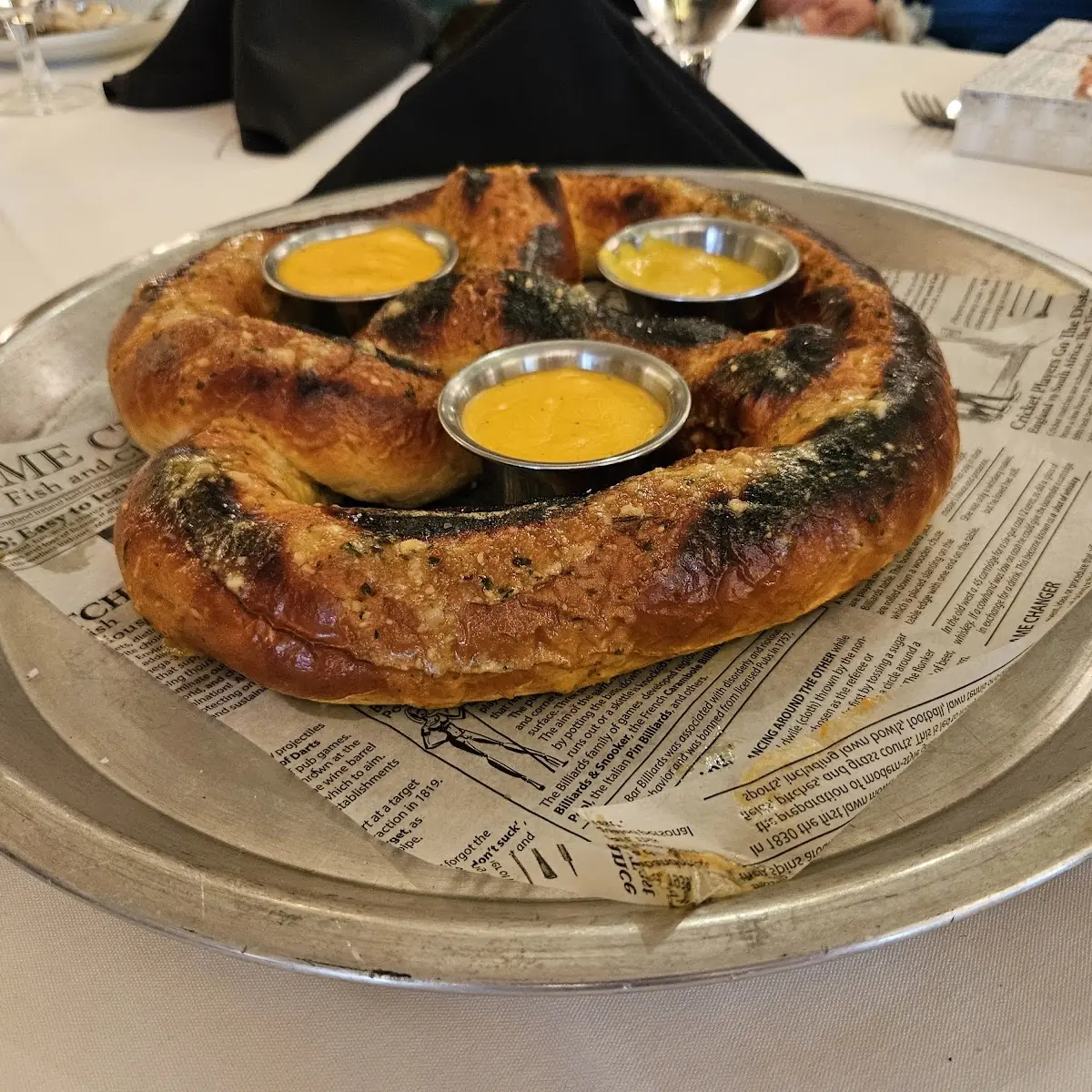 Giant Soft Pretzel