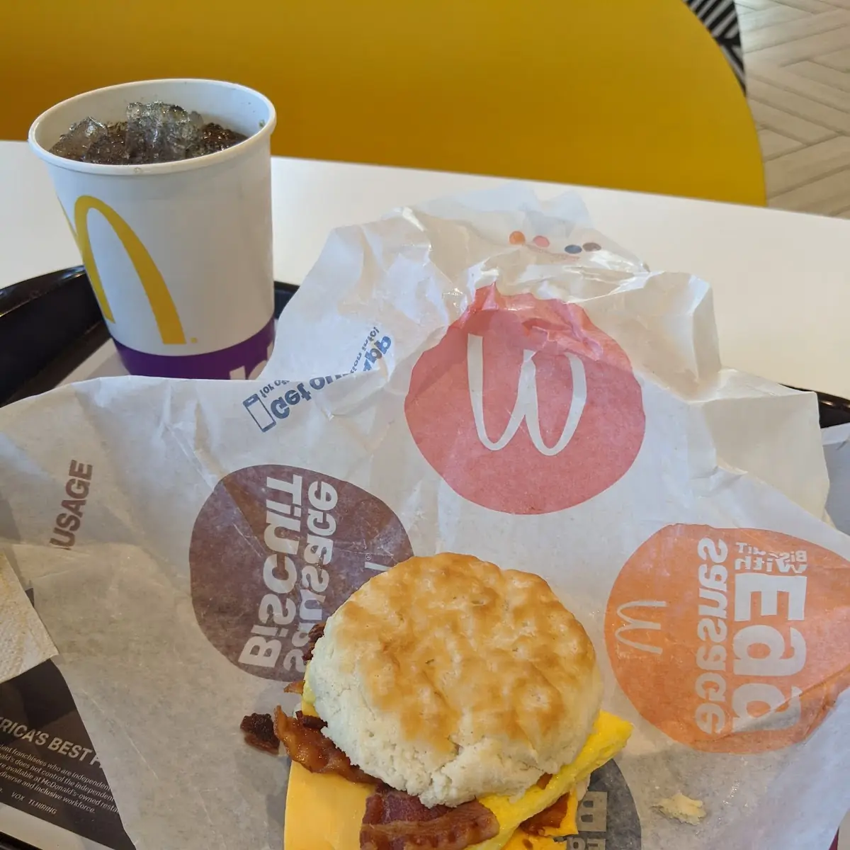 Bacon Egg & Cheese Biscuit