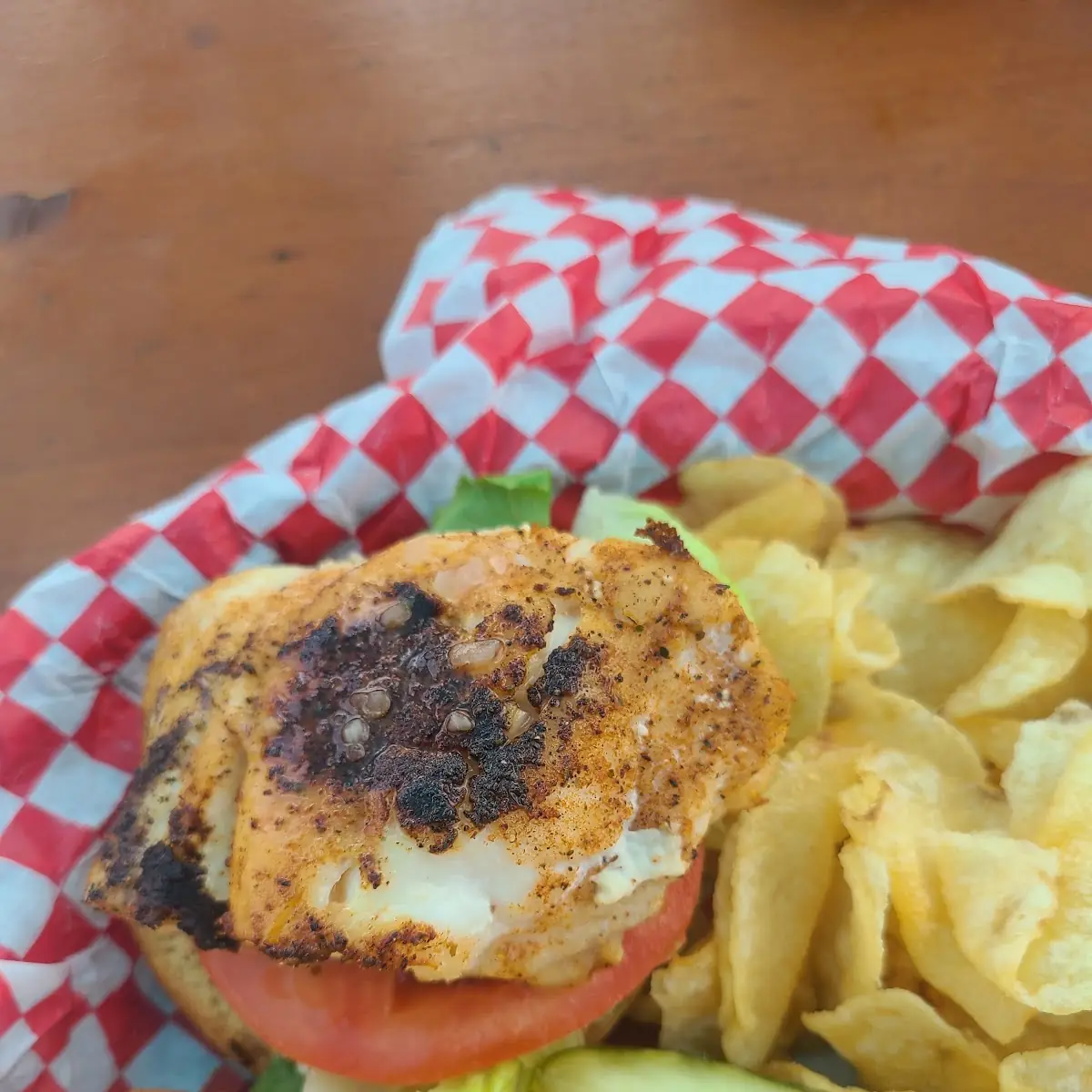 Walt's Crab Cake Sandwich