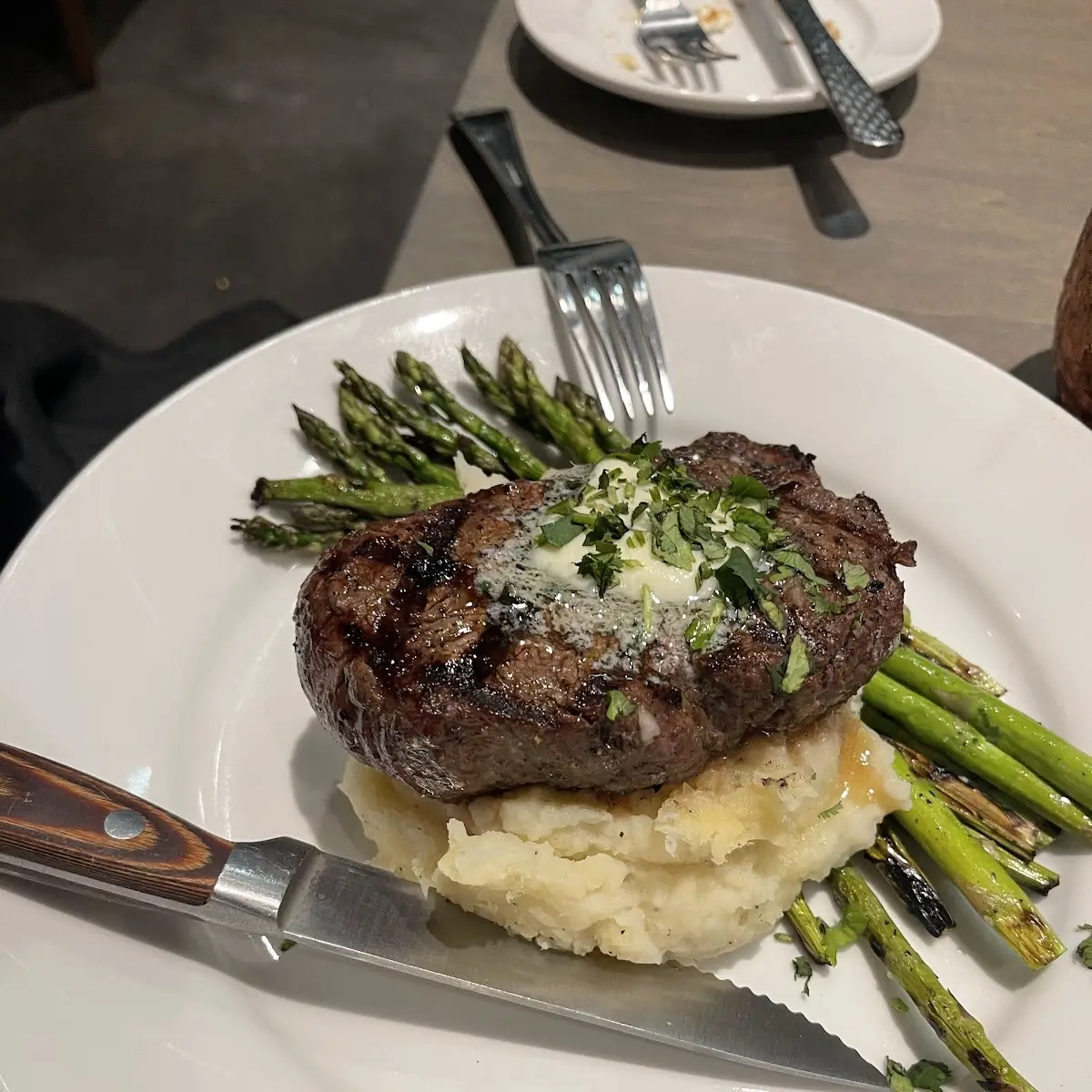 Grilled Filet & Eggs