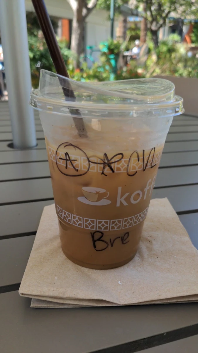 Caramel Vanilla Latte with Almond Milk