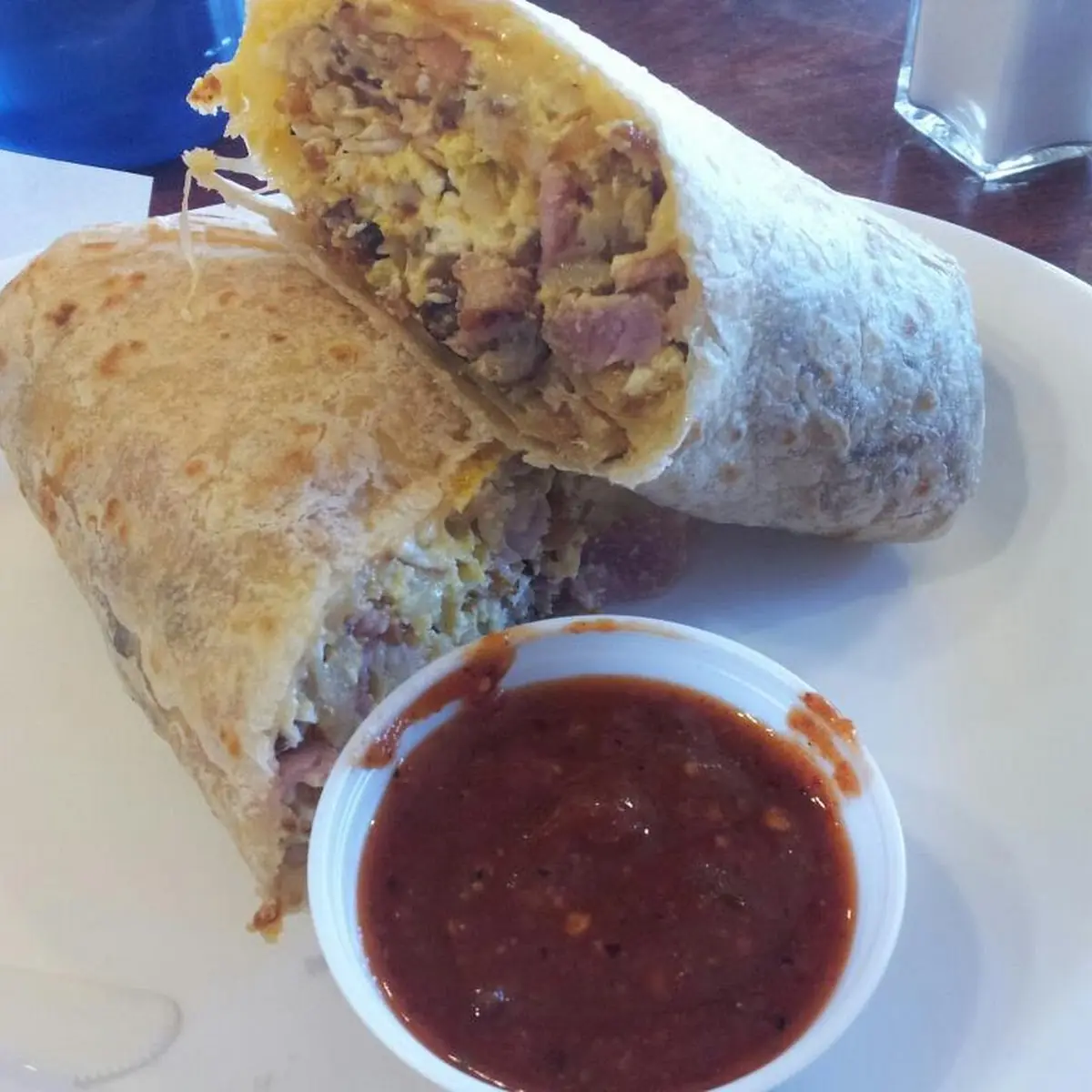 Famous Breakfast Burrito