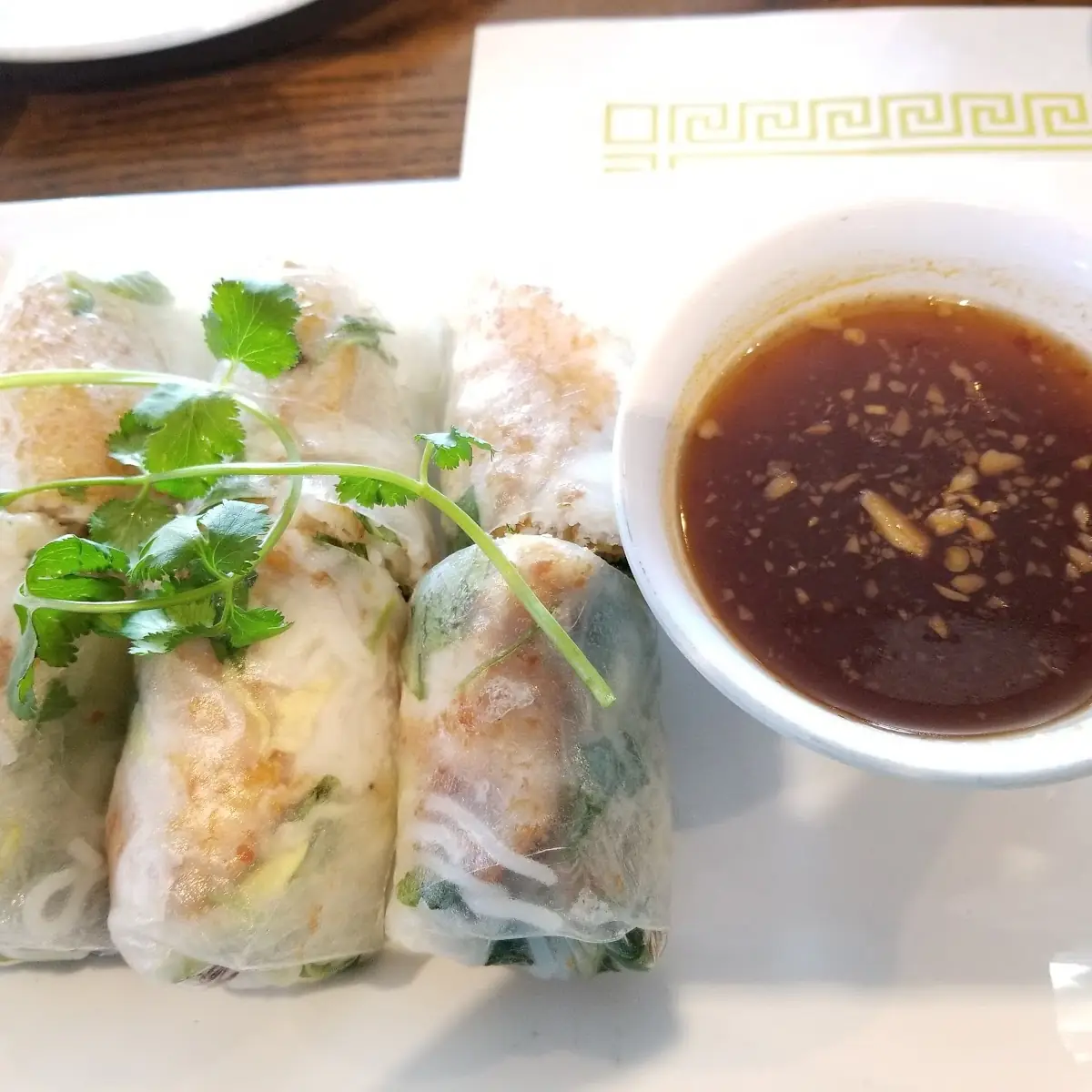 Spring Rolls with Shrimp & Pork