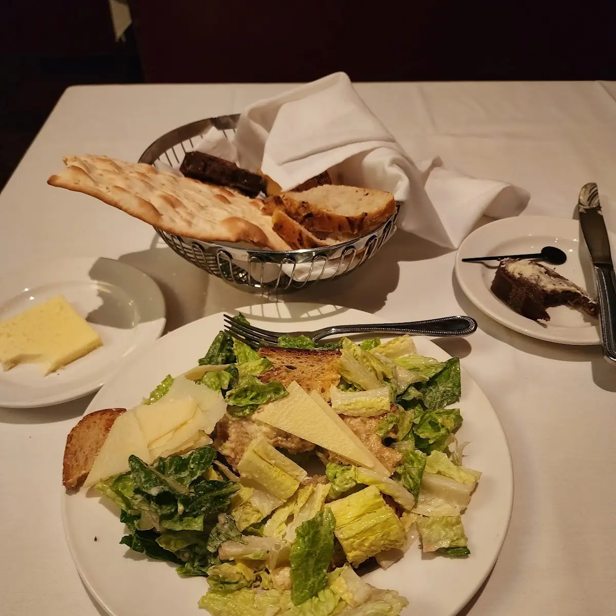 Caesar Salad with Grana Padano Croutons