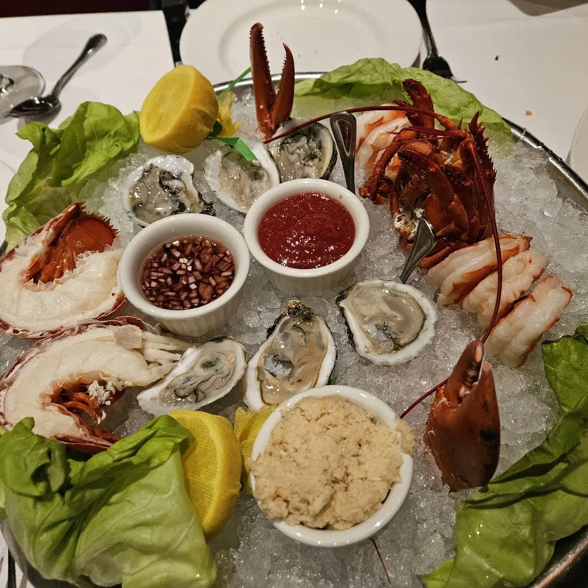 Fresh Oysters on the Half Shell