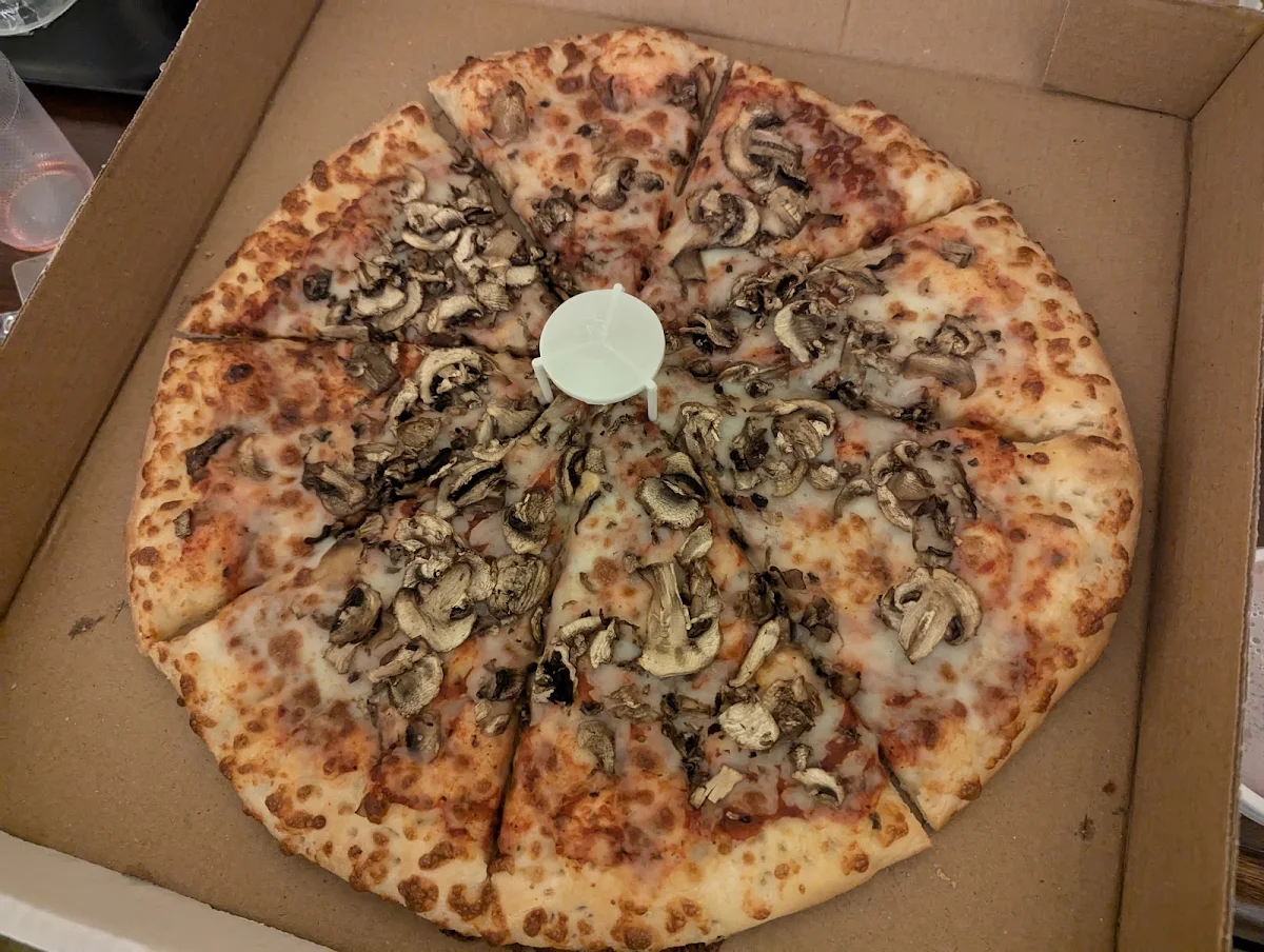 Large Mushroom Pizza
