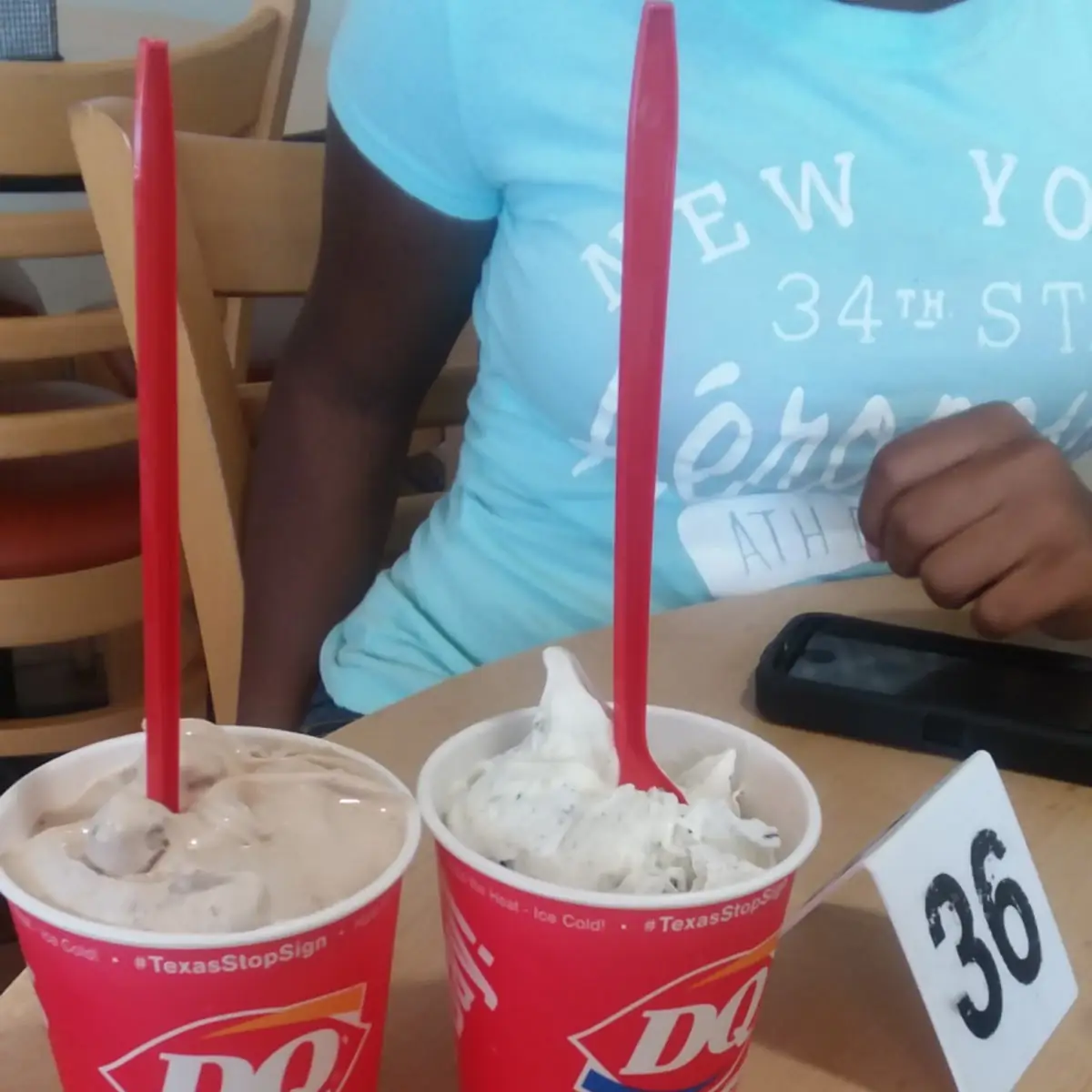 Cotton Candy Blizzard Treat