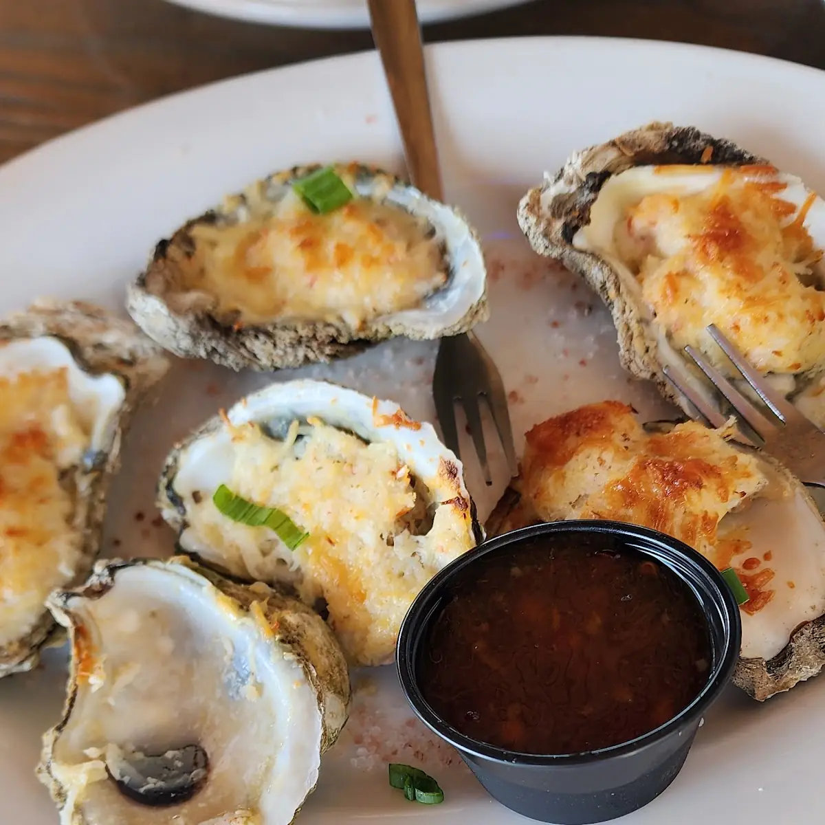 Crab Rangoon Oysters Half