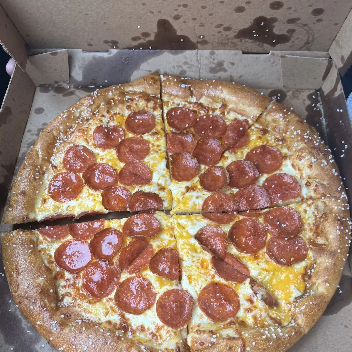 Pretzel Crust Pizza