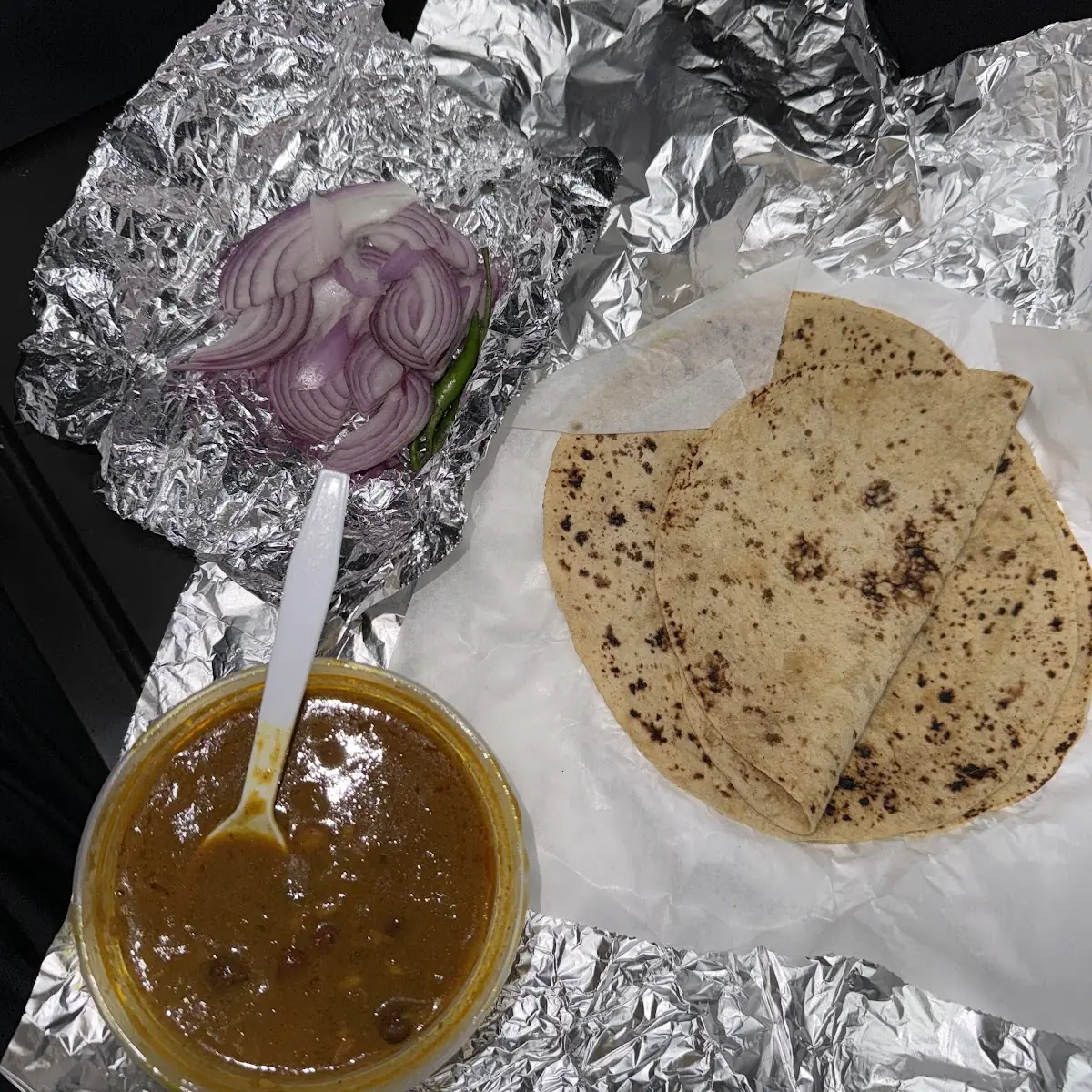 Indian Curry with Roti
