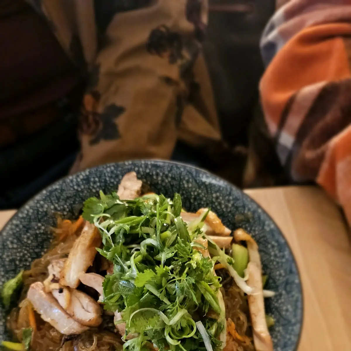 Pan Fried Bean Thread Noodles