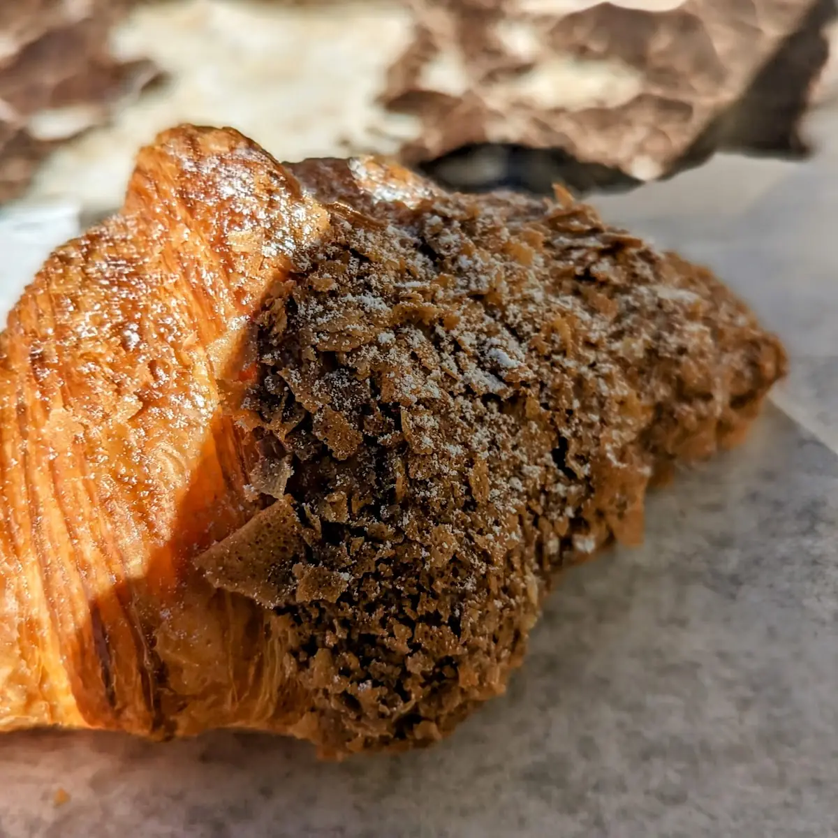 Thai Tea Croissant