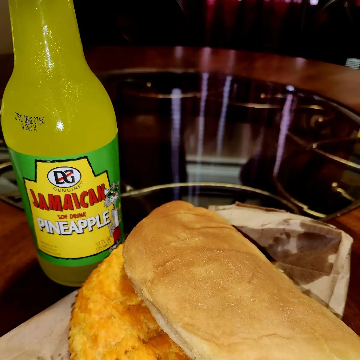 Freshly Made Coco Bread