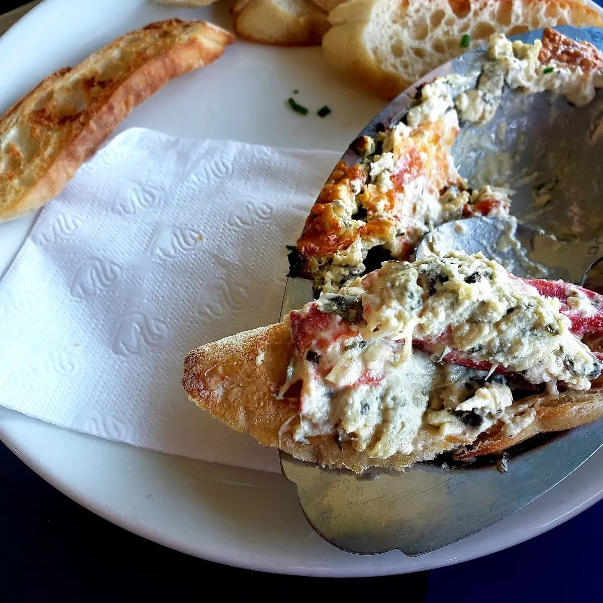 Lobster Spinach Artichoke Dip