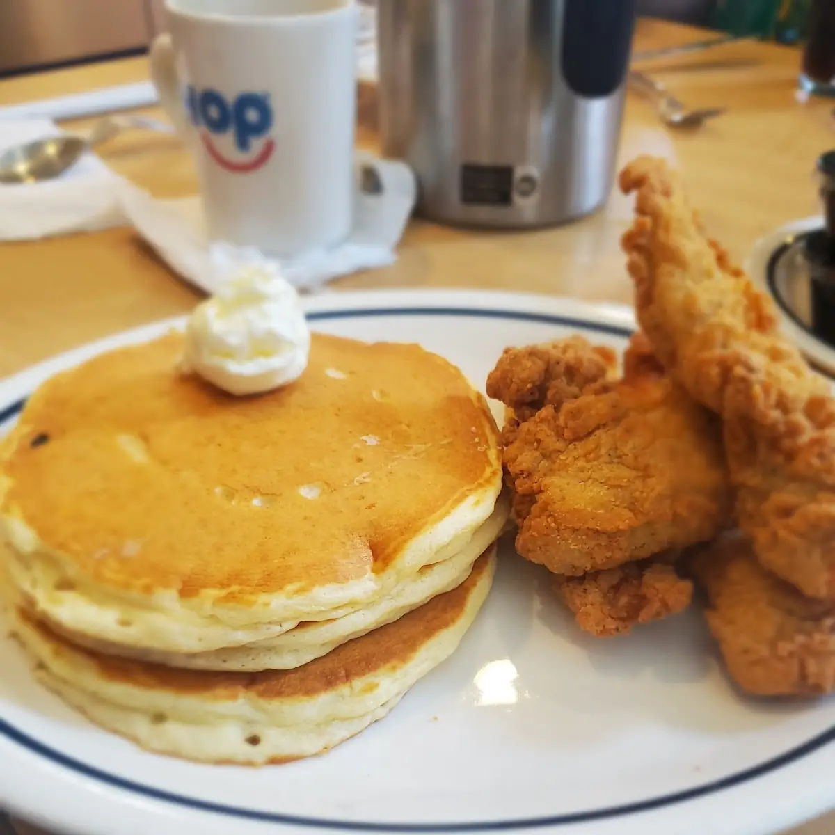 Chicken and Pancake Combo