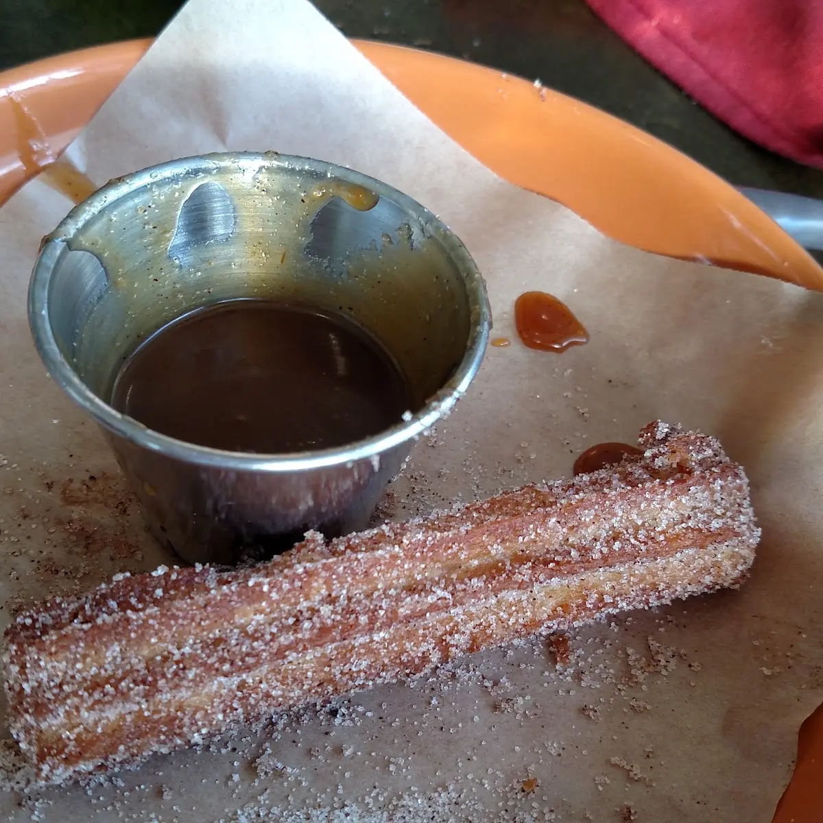 Churros with Salted Caramel