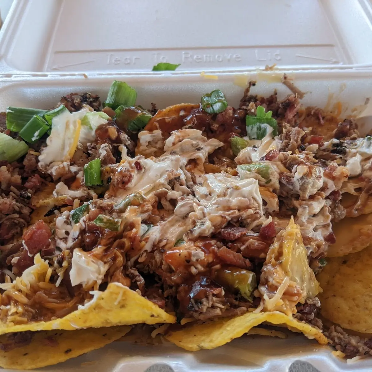 Brisket Nachos Supreme