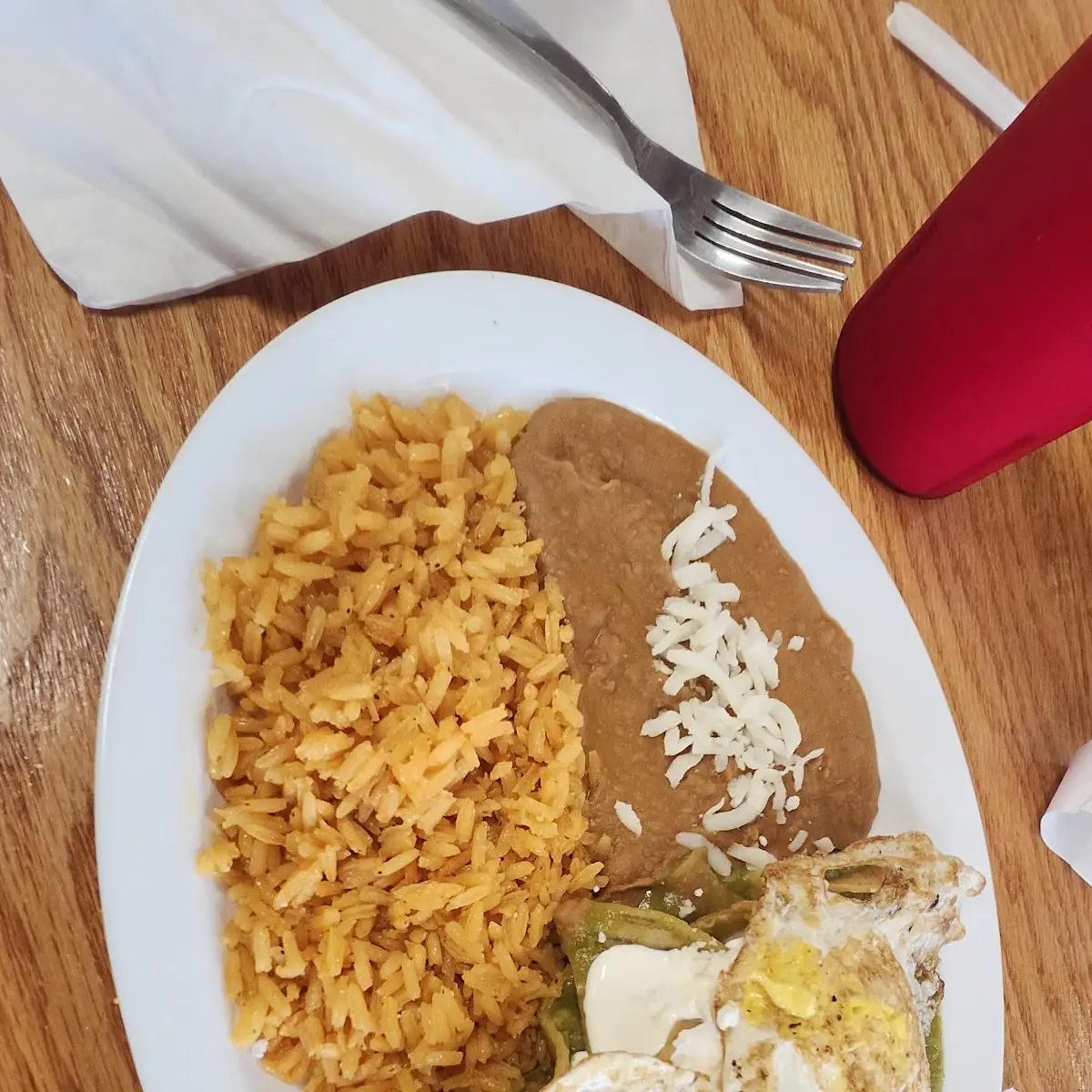 Rice or Refried Beans