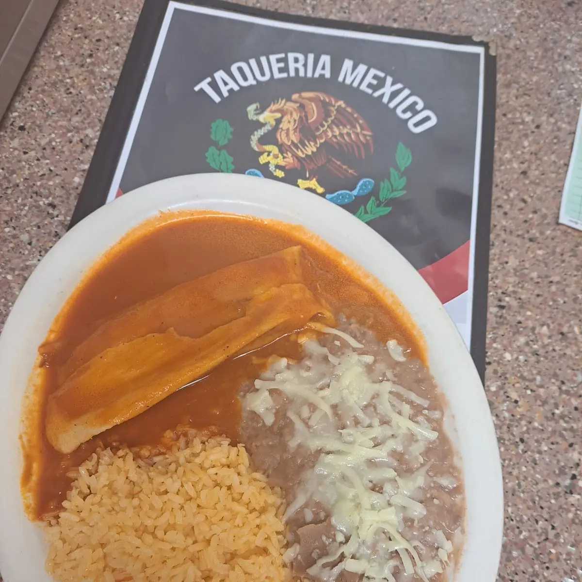 Tamal Rice and Beans